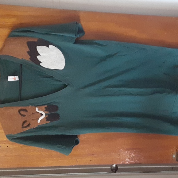 Vintage American Apparel Dark Green T-Shirt - Picture 6 of 6